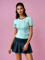 Charm Girl Knit Shirt