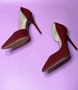 Royal Red High Heels