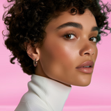 Five Pairs Glamorous Hoop Earrings